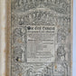 1578 COSMOGRAPHY by Sebastian Munster antique RARE ILLUSTRATED w/ MAPS PIGSKIN