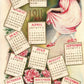 1911 CALENDAR ANTIQUE POSTCARD