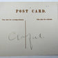 VINTAGE POSTCARD - LAS CASCADAS STATION CANAL ZONE PANAMA railroad RAILWAY train
