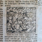 1597 BIBLE ILLUSTRATED by JM Bocksberger & Jost Amman FOLIO antique GERMAN