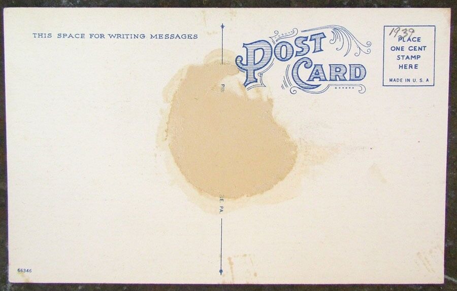 ANTIQUE UNUSED POSTCARD Y. M.C.A. EASTON PA