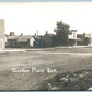 GARDEN PLAIN KS CITY LIVERY & FEED STABLE ANTIQUE REAL PHOTO POSTCARD RPPC