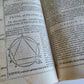 1574 EUCLIDIS ELEMENTORUM antique VELLUM 16th CENTURY GEOMETRY illustrated