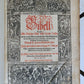 1597 BIBLE ILLUSTRATED by JM Bocksberger & Jost Amman FOLIO antique GERMAN