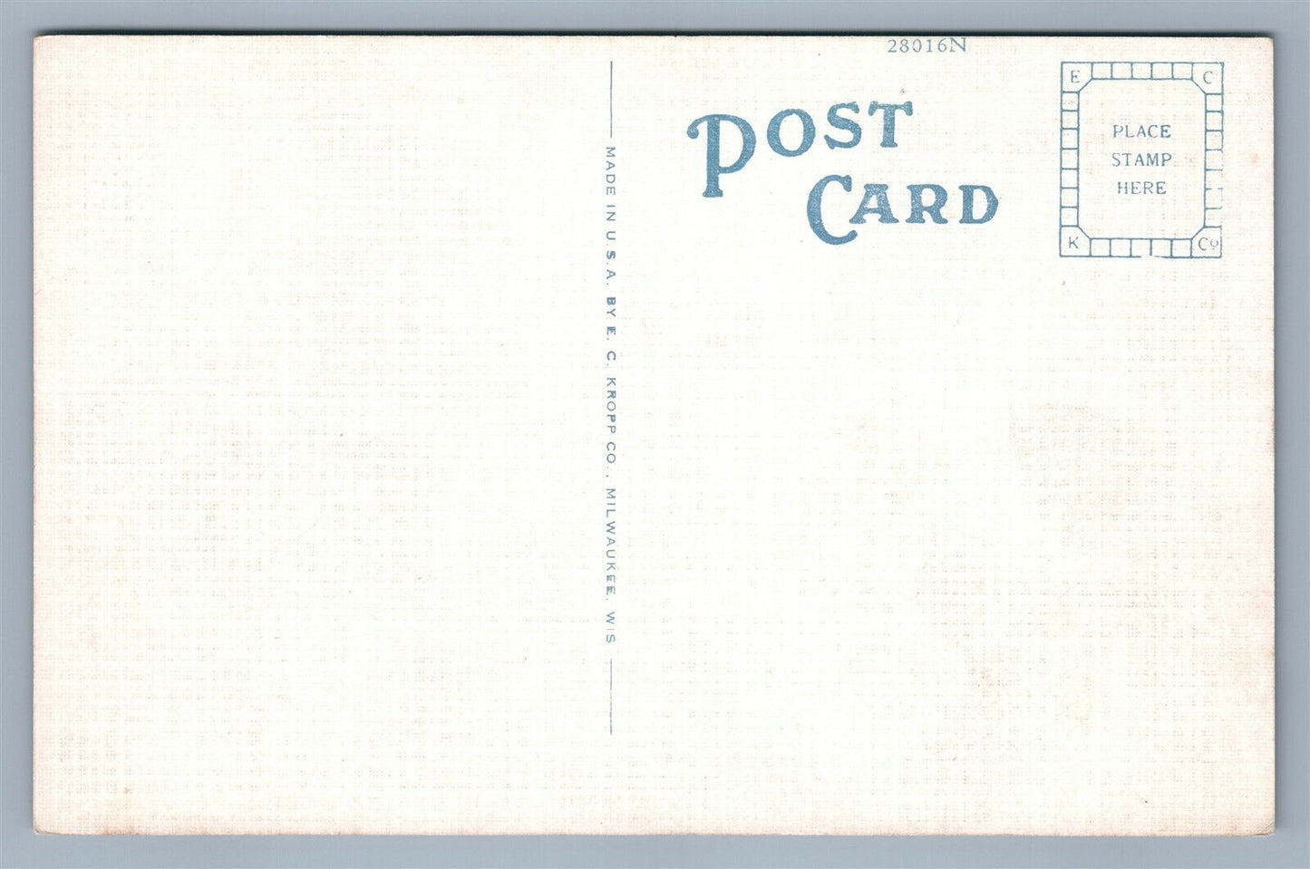 RICE LAKE WI POST OFFICE ANTIQUE POSTCARD