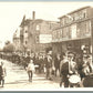 STREET PARADE ANTIQUE REAL PHOTO POSTCARD RPPC KULP BROS SIGN