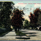 FAIRMONT W.V. FAIRMONT AVENUE ANTIQUE 1912 POSTCARD