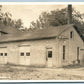 BURR OAK ELECTRIC CO. MI ANTIQUE REAL PHOTO POSTCARD RPPC