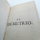 1756 PIETRO METASTASIO 5 VOLUMES antique VELLUM BOUND Opera Theatre in Italian