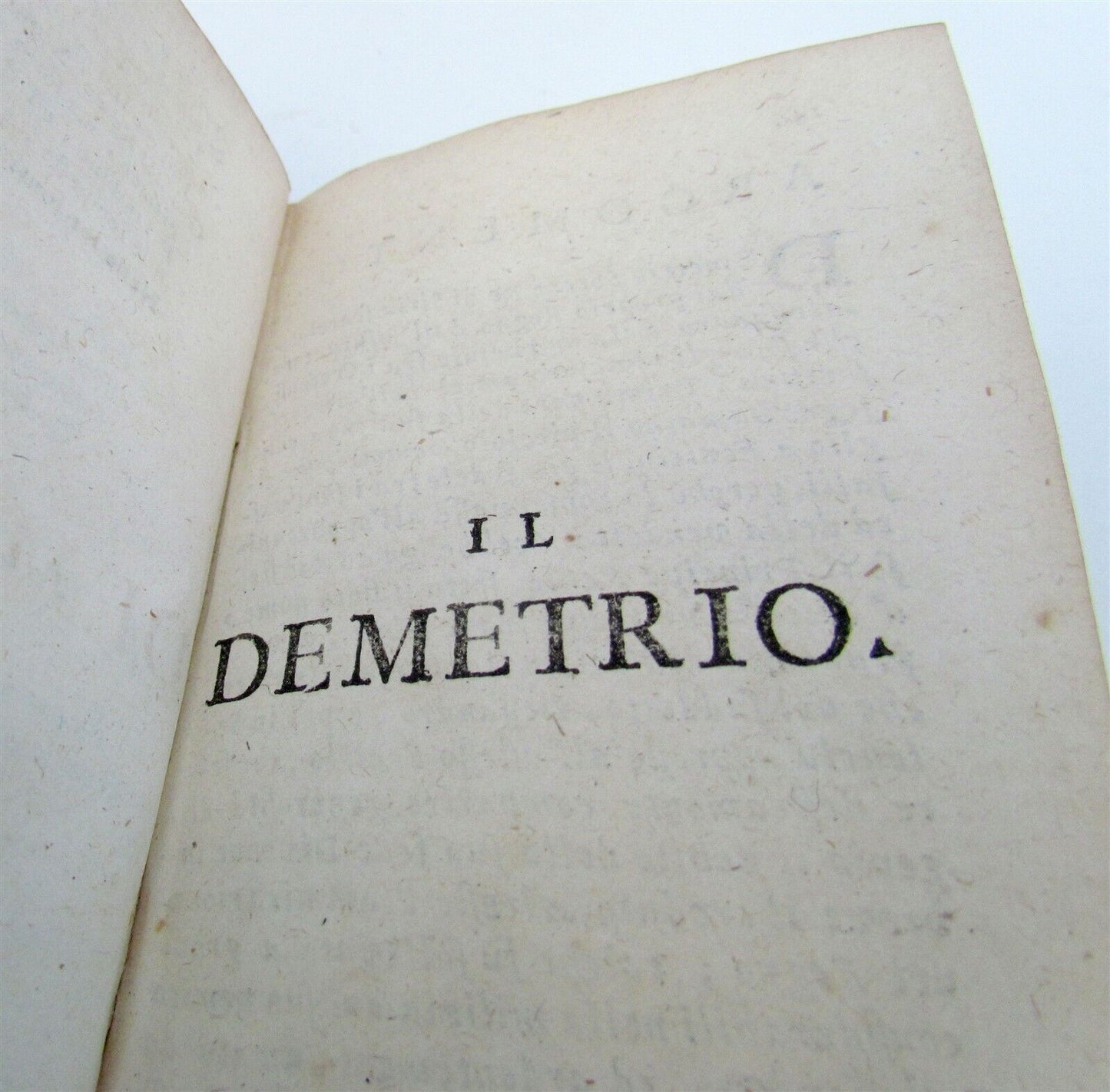 1756 PIETRO METASTASIO 5 VOLUMES antique VELLUM BOUND Opera Theatre in Italian