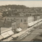 LAKE ODESSA MI 4th AVENUE ANTIQUE REAL PHOTO POSTCARD RPPC