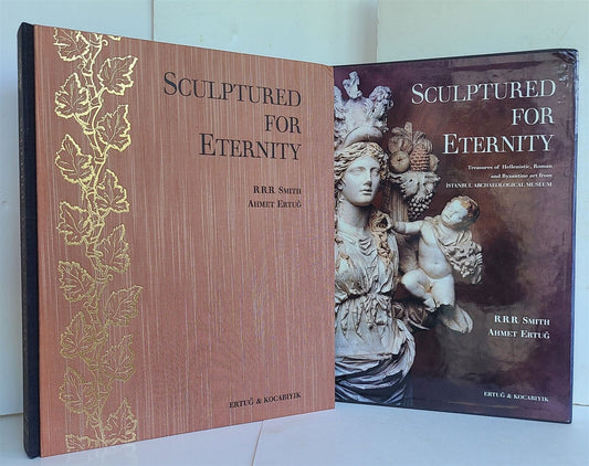 SCULPTURED FOR ETERNITY ART from Istanbul Museum ALBUM FOLIO ILLUSTRATED