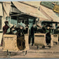 ATLANTIC CITY NJ BOARDWALK ROLLING CHAIRS 1910 ANTIQUE POSTCARD
