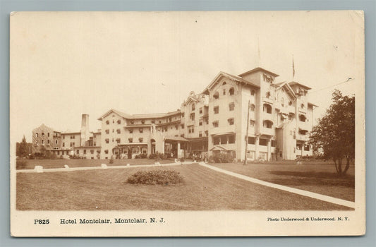 MONTCLAIR NJ HOTEL VINTAGE REAL PHOTO POSTCARD RPPC