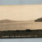 ISLAND FALLS ME PLEASANT LAKE ANTIQUE REAL PHOTO POSTCARD RPPC