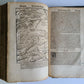 1598 COSMOGRAPHY by Sebastian Munster antique ILLUSTRATED original binding RARE