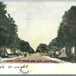COATESVILLE PA CHESTNUT STREET 1908 ANTIQUE POSTCARD