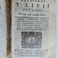 1618 WORKS of TITUS LIVIUS antique VELLUM BOUND