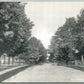 FLEETVILLE PA MAIN STREET 1918 ANTIQUE POSTCARD