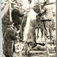 DODGE CITY KS EXAGGERATED JACK RABBIT VINTAGE REAL PHOTO POSTCARD RPPC