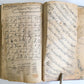 1871 ARABIC MANUSCRIPT ISLAMIC LAW BOOK antique Al Nukaya Mukhtasar al-Wiqayah