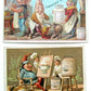 LIEBIG COMPANY'S set of 2 ANTIQUE VICTORIAN TRADE CARDS