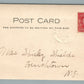 FRENCHTOWN NJ BRIDGE STREET ANTIQUE REAL PHOTO POSTCARD RPPC