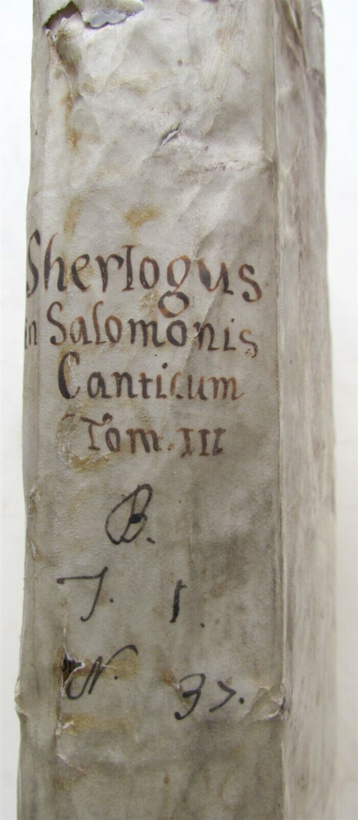 1641 VELLUM BINDING FOLIO COGITATIONES IN SALOMONIS CANTICORUM ANTIQUE