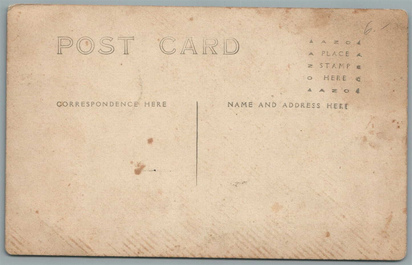 KREAMER PA MAIN STREET ANTIQUE REAL PHOTO POSTCARD RPPC