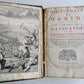 1702 NAVAL DICTIONARY ILLUSTRATED ship architecture maritime terminology antique