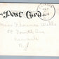 CLINTION NJ BUSINESS SECTION ANTIQUE POSTCARD