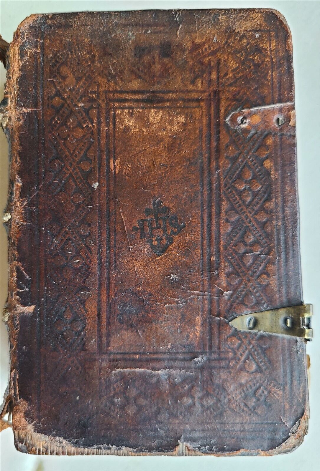 1602 ST. AUGUSTINE MEDITATIONS ILLUSTRATED antique 16th CENTURY original binding