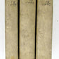 1776 BIBLIOTEKA RITUALIS by A. Zaccaria 3 BOOKS LOT VELLUM RELIGIOUS CEREMONIES