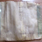 TORAH SCROLL FRAGMENT MANUSCRIPT VELLUM ANTIQUE BIBLE 21.5 x 24.5"