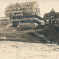 ATLANTIC CLUB 1907 ANTIQUE REAL PHOTO POSTCARD RPPC