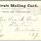 NEWARK NJ BRANCH BROOK PARK & HIGH SCHOOL 1902 UNDIVIDED ANTIQUE POSTCARD