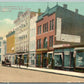 PLAINFIELD NJ NORTH AVENUE 1920 ANTIQUE POSTCARD COURIER NEWS BUILDINGS PARK AVE