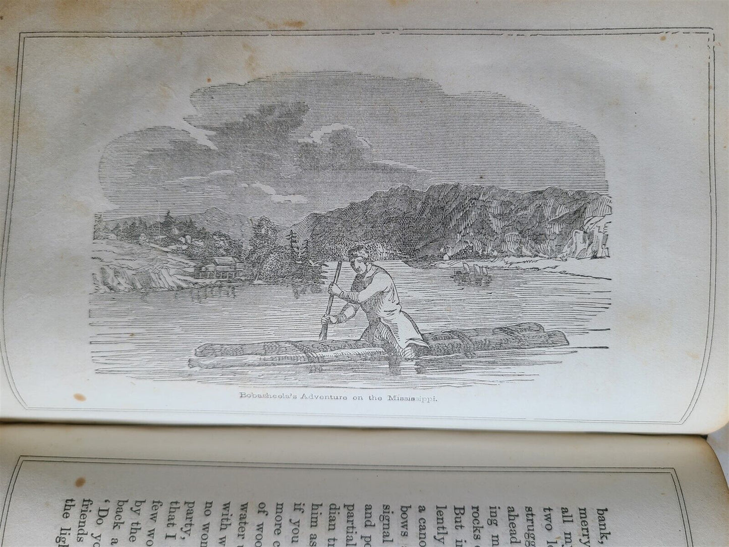 1855 TRILLING ADVENTURES AMONG INDIANS JOHN FROST antique ILLUSTRATED AMERICANA