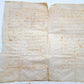 16th-17th century MANUSCRIPT on VELLUM antique LAW DOCUMENT in FRENCH