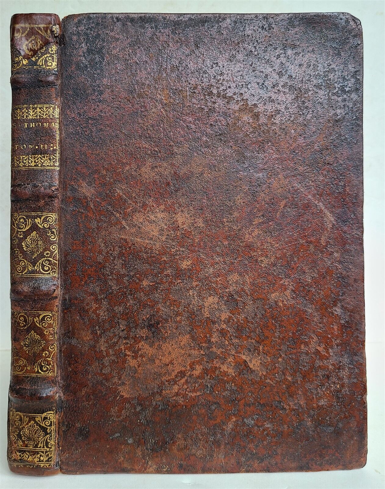 1562 THOMAS AQUINAS Summa sacrae theologiae antique FOLIO