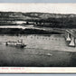 DUBUQUE IA EAGLE PT. BRIDGE 1908 UNDIVIDED ANTIQUE POSTCARD