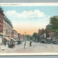 ELIZABETH NJ ELIZABETH AVE. ANTIQUE POSTCARD