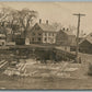 COLUMBIA FALLS ME TOLL SCENE ANTIQUE REAL PHOTO POSTCARD RPPC