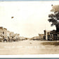 HURLEY SD MAIN STREET EAST ANTIQUE REAL PHOTO POSTCARD RPPC