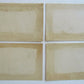 SET OF 4 ANTIQUE VICTORIAN PUZZLE TRADE CARDS