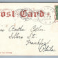 BELMAR NJ LURAY HOTEL ANTIQUE POSTCARD COAL & ICE STAMP