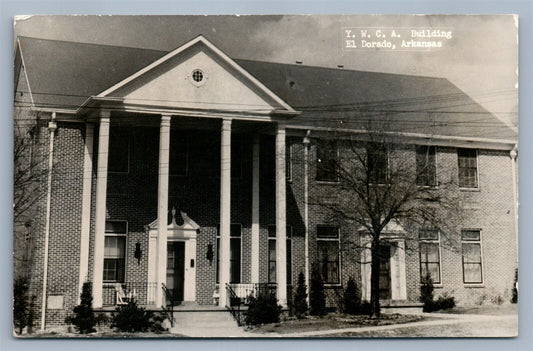 EL DORADO ARK Y.W.C.A. BUILDING VINTAGE REAL PHOTO POSTCARD RPPC