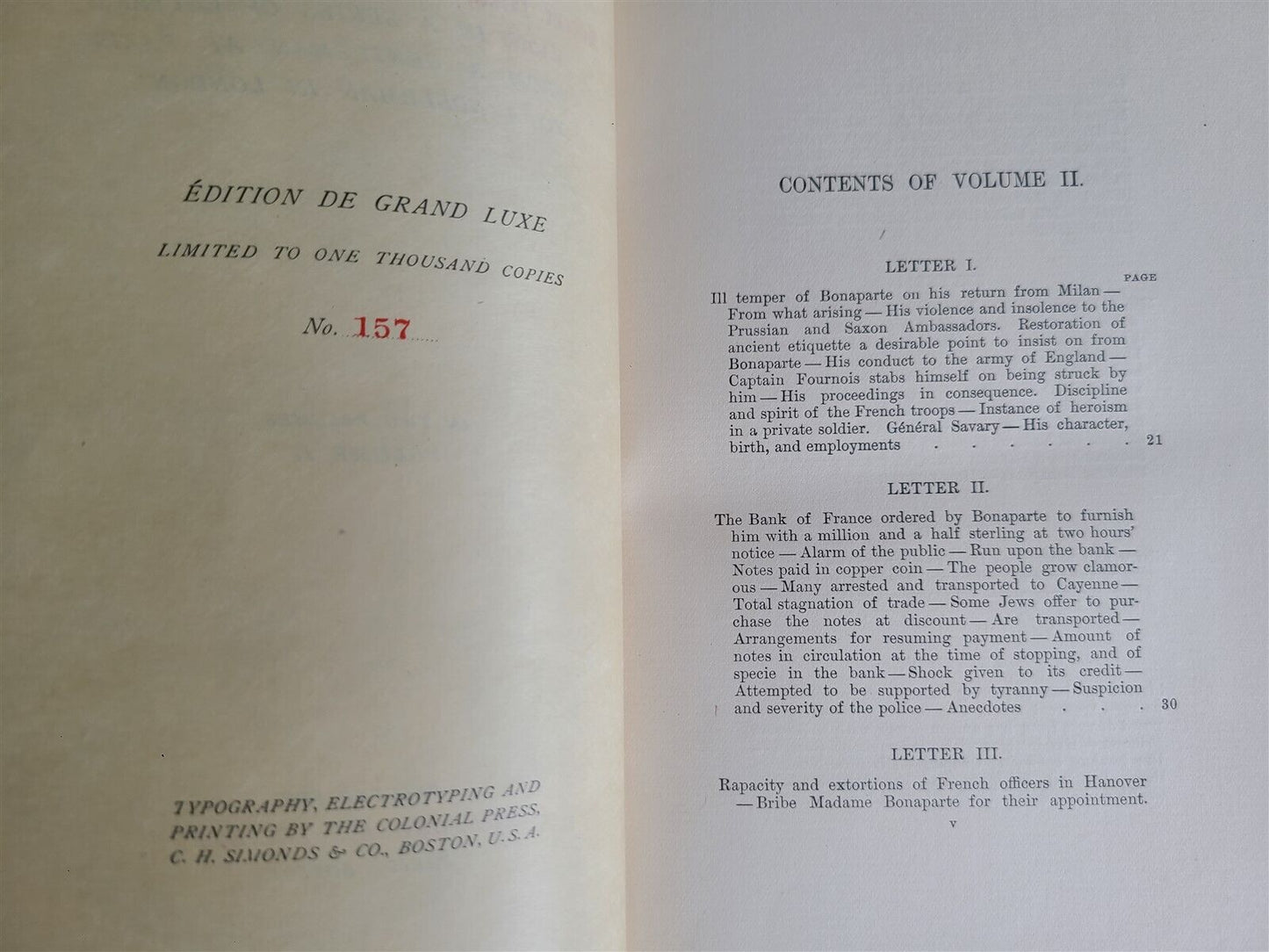 1900 COURT of ST.CLOUD SECRET MEMOIRS 2 vols ANTIQUE LTD EDITION GROLIER SOCIETY