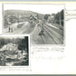 SHOHOLA PA RAILROAD STATION 1905 UNDIVIDED ANTIQUE POSTCARD railway depot