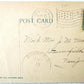 ANTIQUE 1911 POSTCARD BAPTIST CHURCH NEWTON N.J.